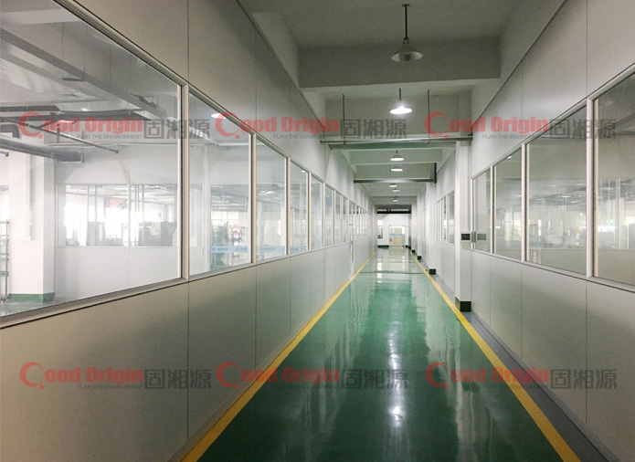 華強電氣-湖南湯普悅斯壓縮機科技有限公司廠(chǎng)區隔墻項目